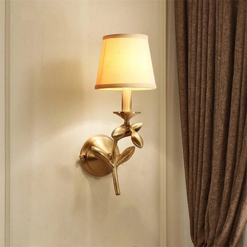 Moderne-Goud-Slaapkamer-Lamp-Led-Wandlamp-Volledige-Koperen-Wandlamp-Woonkamer-Decoratie-Wandlamp-Li Moderne Goud Slaapkamer Lamp Led Wandlamp Volledige Koperen Wandlamp Woonkamer Decoratie Wandlamp Li