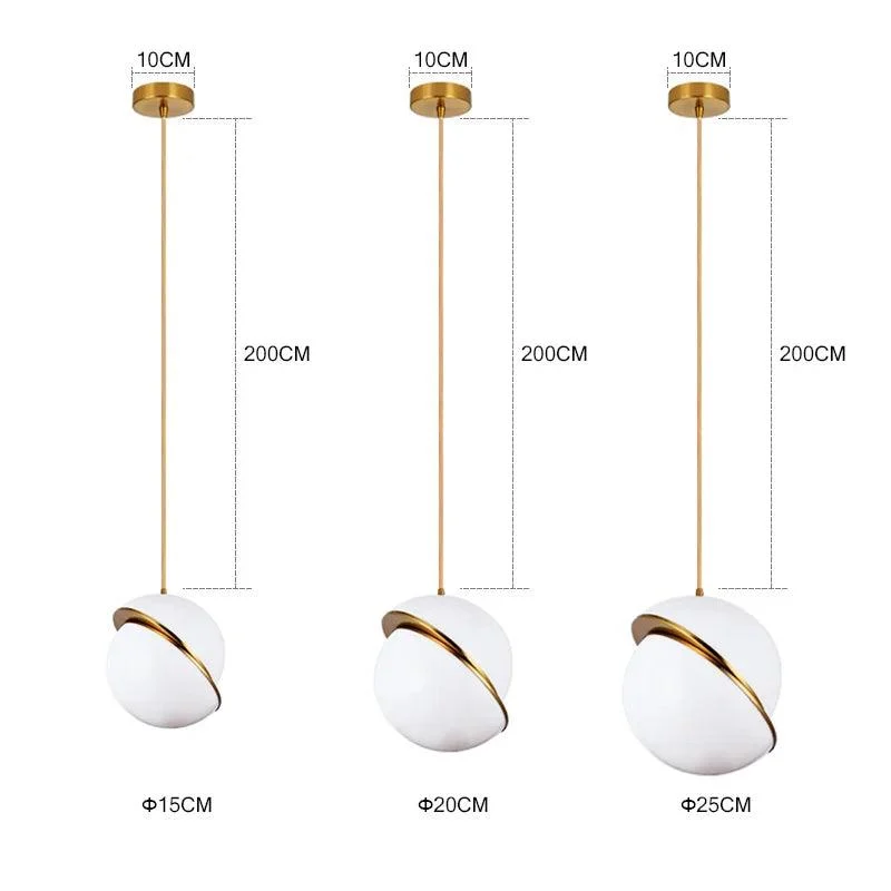 Moderne-Led-Hanglampen-Eettafel-Decor-Slaapkamer-Restaurant-Kroonluchter-Armaturen-Gouden-Hanglamp-Bal-Lampenkap Moderne Led Hanglampen Eettafel Decor Slaapkamer Restaurant Kroonluchter Armaturen Gouden Hanglamp Bal Lampenkap