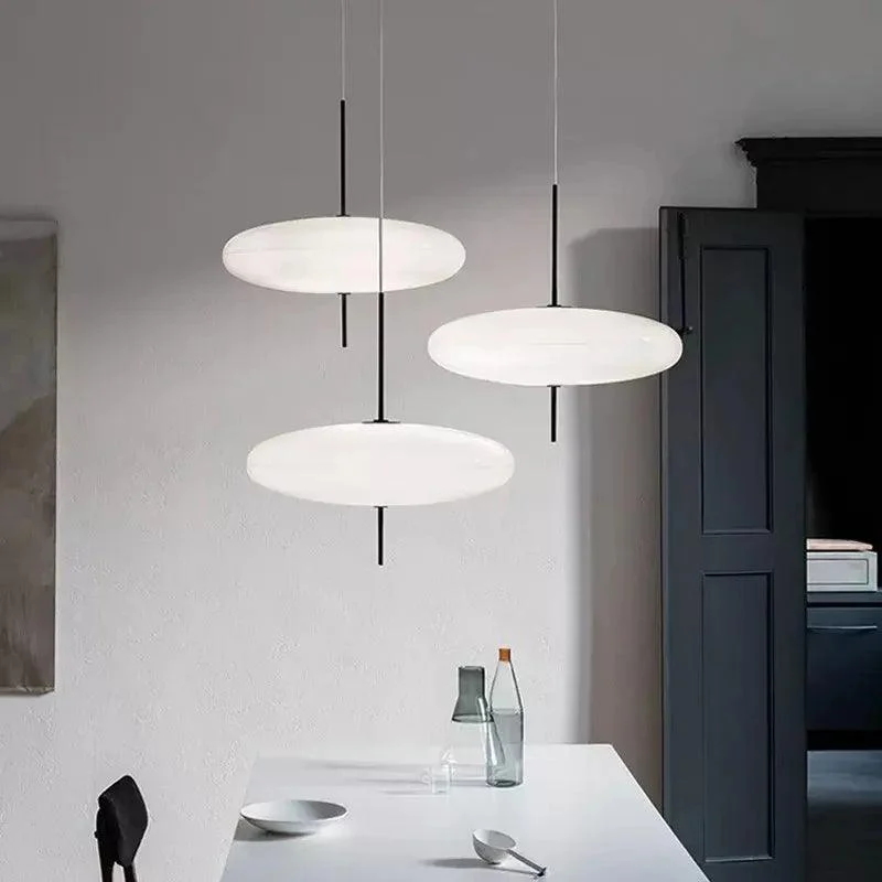 Moderne Vliegende Schotel Hanglampen Led Minimalistische Zwart Witte Hanglampen Restaurant Studeerkamer Woonkamers Slaapkamerbar Thuislamp 2f968e25 44f4 406b 9e09 52d67c8ac36d