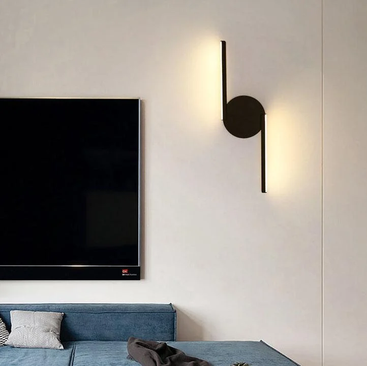 ModernminimalistCurvesLineLEDwalllampwith1light-Homeko13 Modern minimalist Curves Line LED wall lamp with 1 light - Homeko