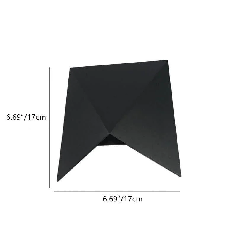 ModernminimalistOrigamiLEDwalllampwith1light-Homeko4 Modern minimalist Origami LED wall lamp with 1 light - Homeko