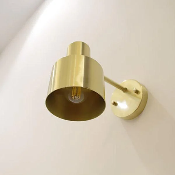 Modernminimalistgoldmetalwalllamp-Homeko7 Modern minimalist gold metal wall lamp - Homeko