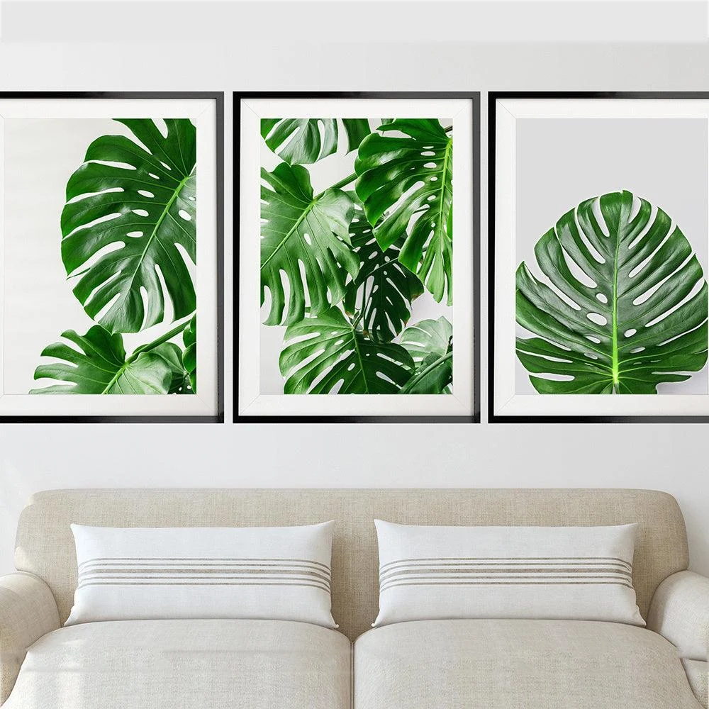 MonsteraPlantWallCanvas-Homeko2 Monstera Plant Wall Canvas - Homeko