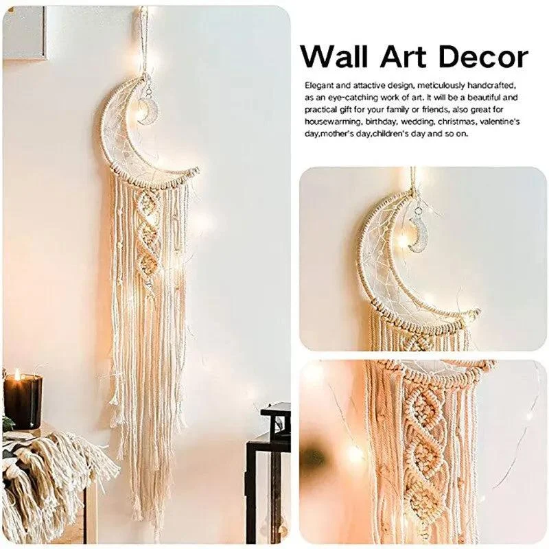MoonlitMacrameWallHanging-Homeko3 Moonlit Macrame Wall Hanging - Homeko