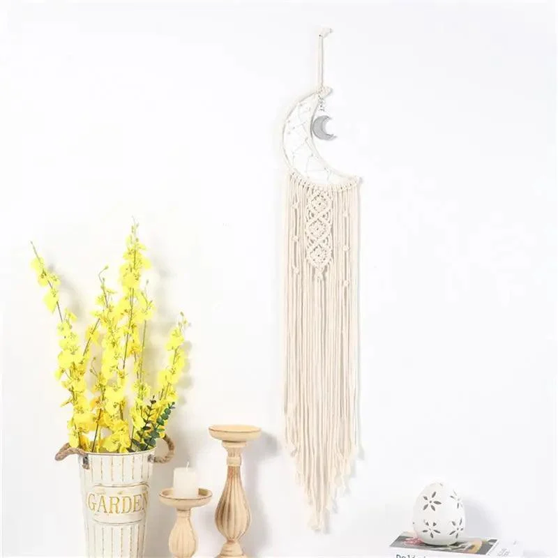 MoonlitMacrameWallHanging-Homeko4 Moonlit Macrame Wall Hanging - Homeko
