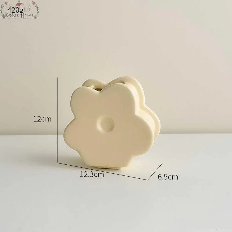 Morandi_Pastel_Flower_Shape_Vase_-_-4347809 Morandi Pastel Flower Shape Vase -