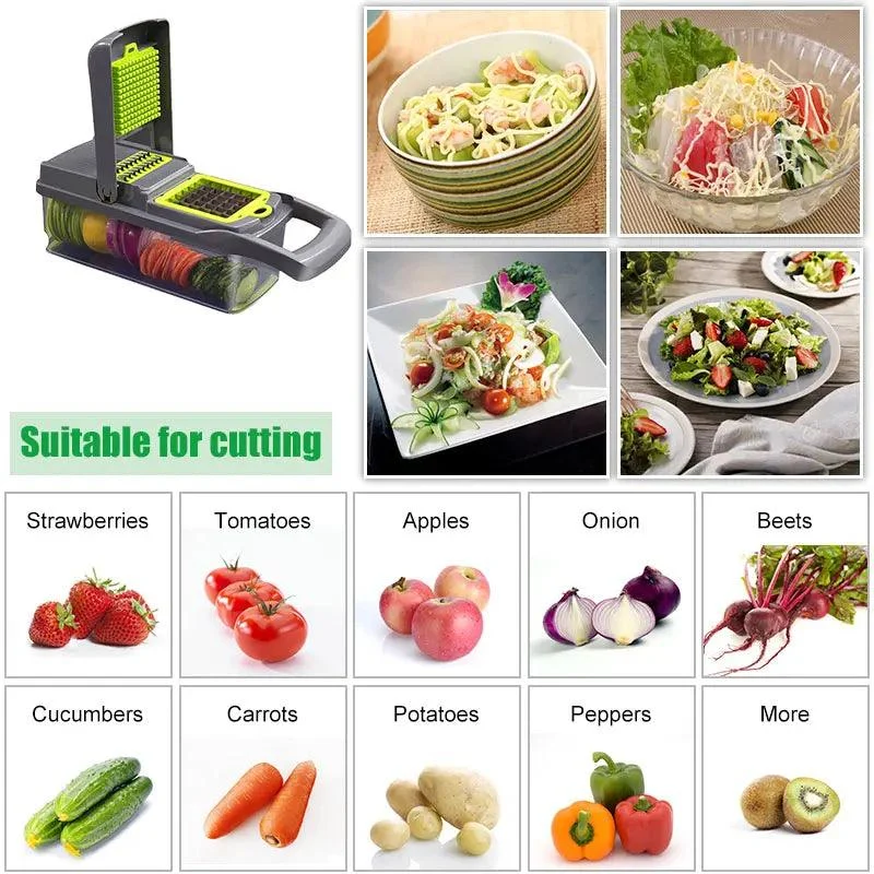 Multi-Function_Vegetable_Cutter_Slicer_-_-4348406 Multi-Function Vegetable Cutter & Slicer -
