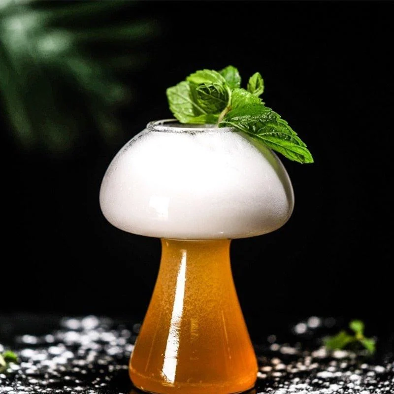 Mushroom Cocktail Glass -