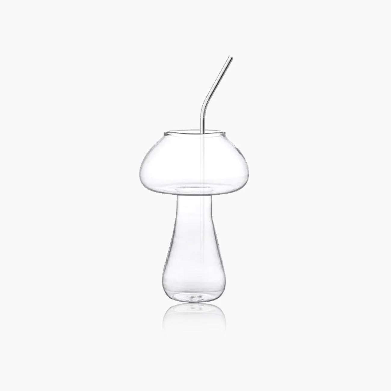 Mushroom_Design_Cocktail_Glass_with_Straw_-_-4348976 Mushroom Design Cocktail Glass with Straw -
