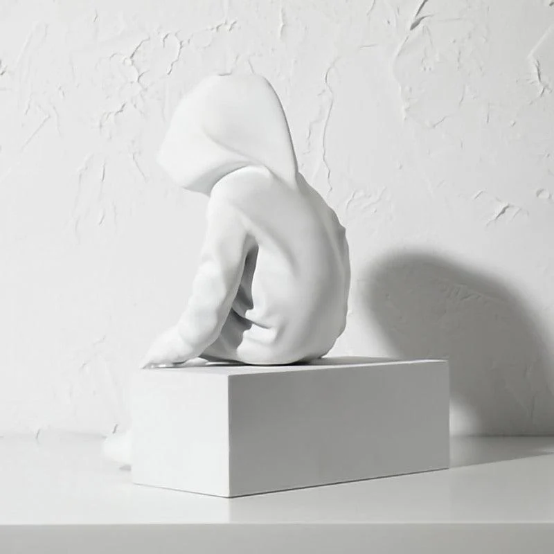 Mysterious Boy Statue -