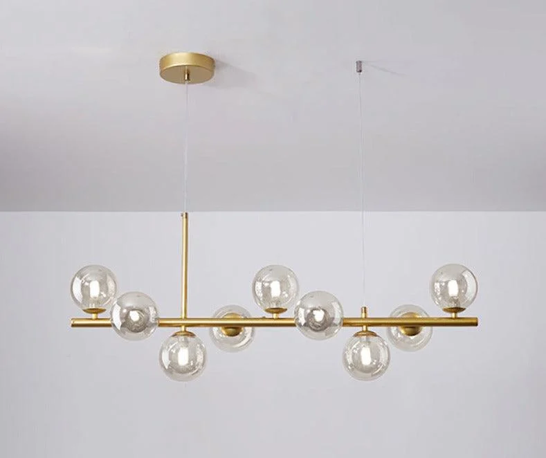 NBBHSandyha-Led-Kroonluchters-Nordic-Magic-Bean-Glas-Bal-G9-Opknoping-Hanger-Verlichting-Voor-Woonkamer-Eettafel-Schorsing Nbbhsandyha Led Kroonluchters Nordic Magic Bean Glas Bal G9 Opknoping Hanger Verlichting Voor Woonkamer Eettafel Schorsing