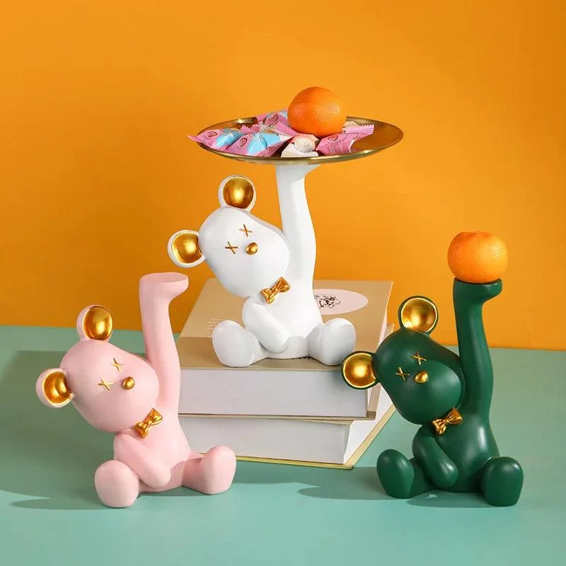 PolarPort - Resin Bear Storage Tray - ISTANBULLU LTD