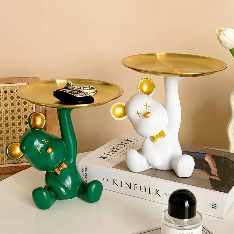 PolarPort - Resin Bear Storage Tray - ISTANBULLU LTD