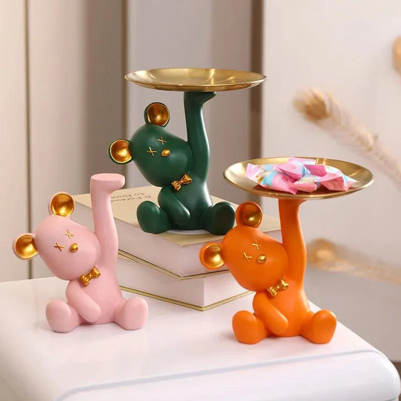 PolarPort - Resin Bear Storage Tray - ISTANBULLU LTD