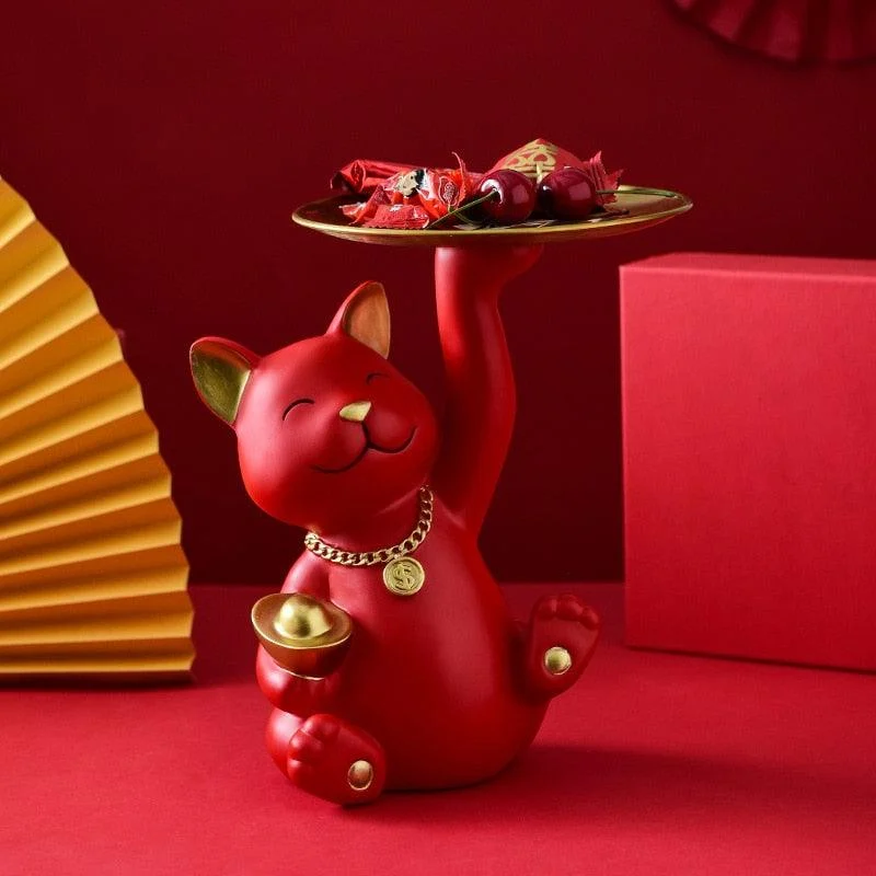 NagayaFortuneCatCandyTray-Homeko6 Nagaya Fortune Cat Candy Tray - Homeko
