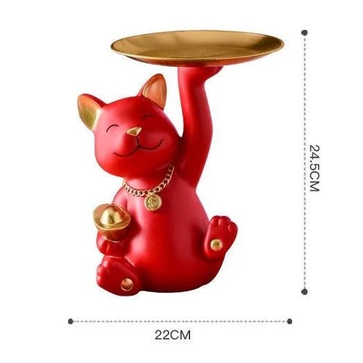 NagayaFortuneCatCandyTray-Homeko7 Nagaya Fortune Cat Candy Tray - Homeko