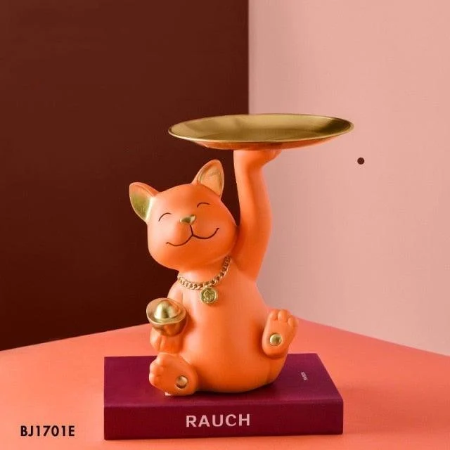 NagayaFortuneCatCandyTray-Homeko9 Nagaya Fortune Cat Candy Tray - Homeko