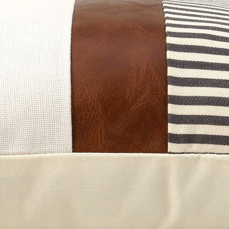 Nautical_Faux_Leather_Cushion_Cover_-_-4349994 Nautical Faux Leather Cushion Cover -