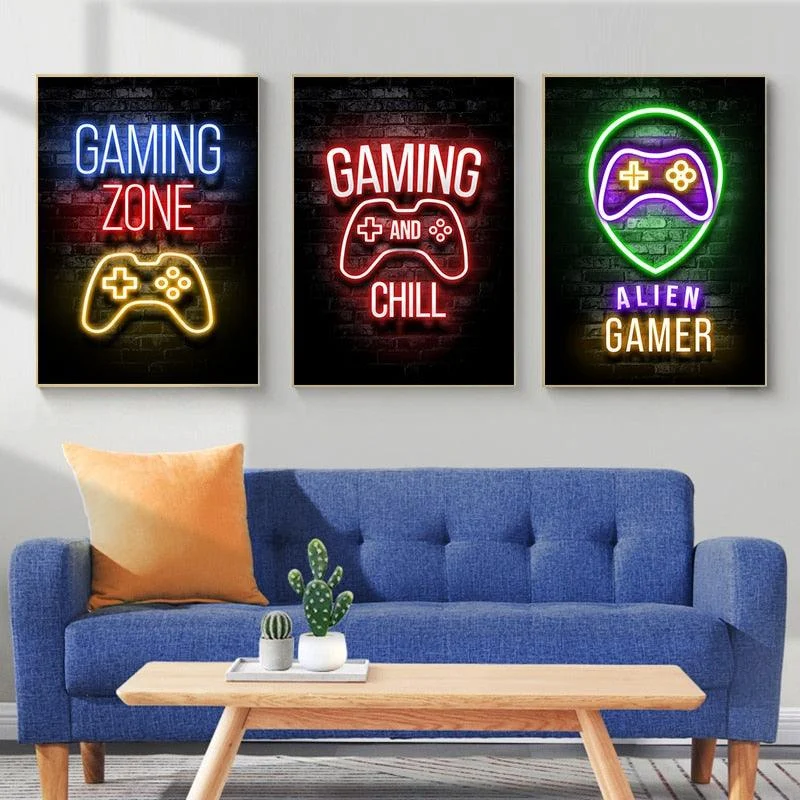 NeonEatSleepGameRepeat-Homeko3 Neon Eat Sleep Game Repeat - Homeko
