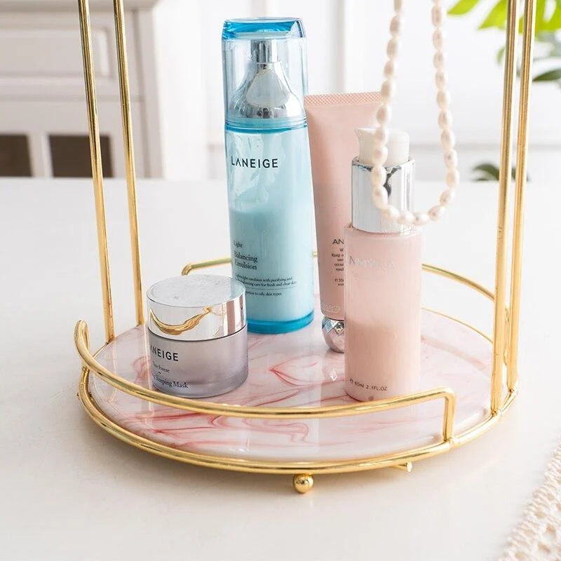 Net Red Simple Storage Shelf Cosmetic Storage Box Perfume Skin Care Dressing Table Storage Rack Kitchen 02e99230 F7e4 4931 Ba61 8259d23b494f