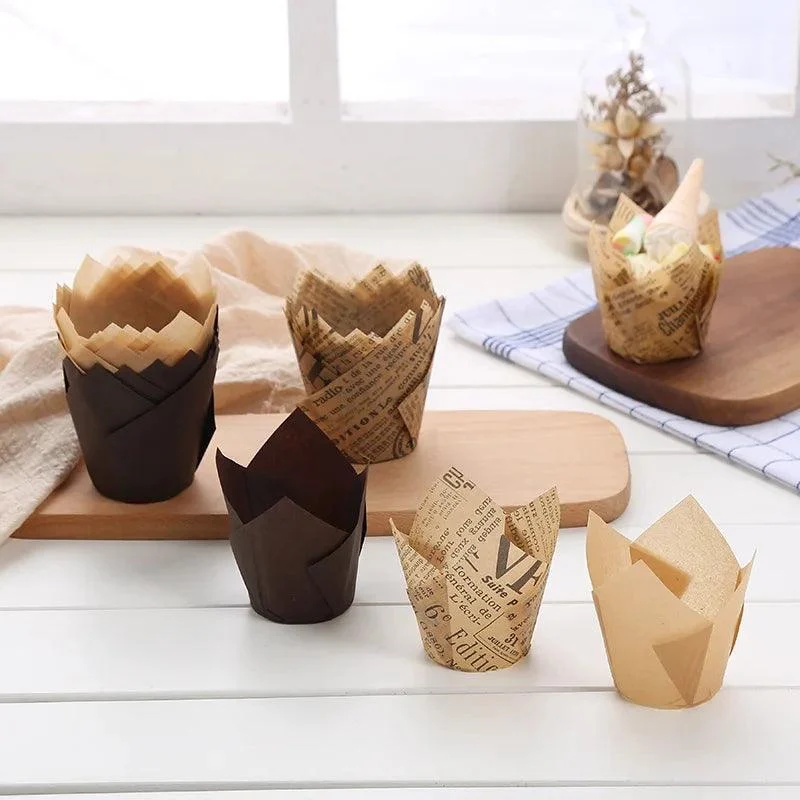 Newspaper_Style_Baking_Cupcake_Liner_-_-4350290 Newspaper Style Baking Cupcake Liner -