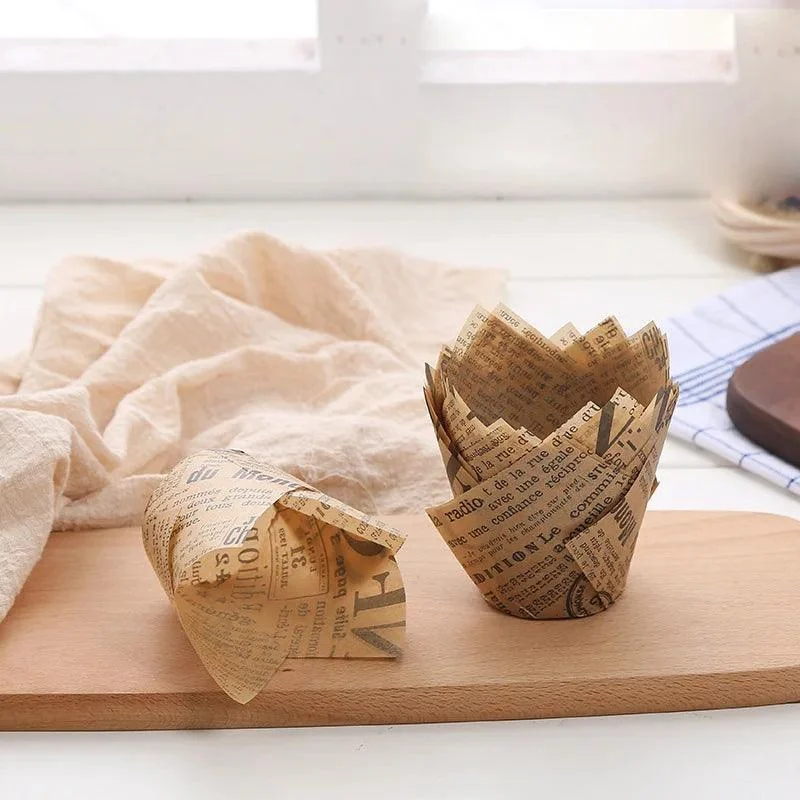 Newspaper_Style_Baking_Cupcake_Liner_-_-4350298 Newspaper Style Baking Cupcake Liner -