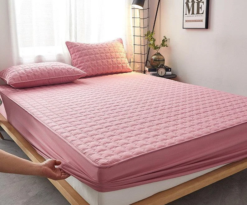Non-Slip_Waterproof_Quilted_Padded_Mattress_Cover_-_-4351081 Non-Slip Waterproof Quilted Padded Mattress Cover -