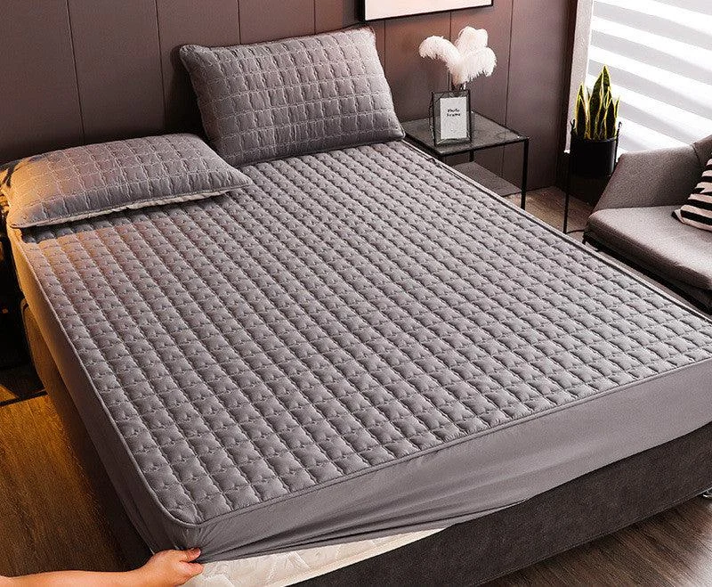 Non-Slip_Waterproof_Quilted_Padded_Mattress_Cover_-_-4351089 Non-Slip Waterproof Quilted Padded Mattress Cover -