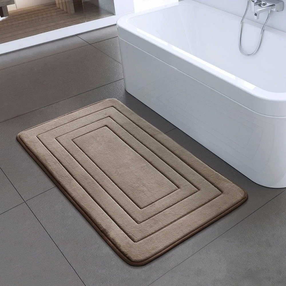 Non-slip Microfiber Bath Mat -