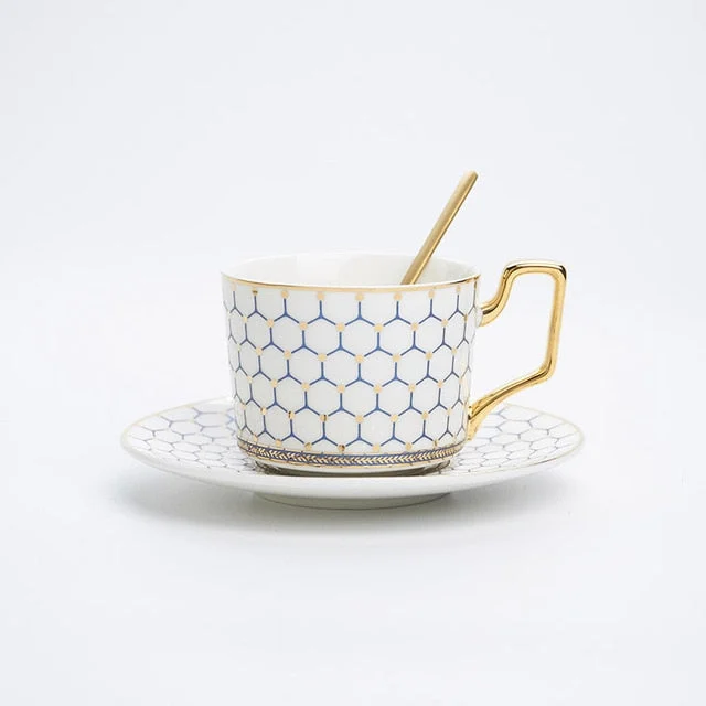 Nordic Bone China Coffee Cup Saucer Spoon Set 200ml British Cafe Porcelain Tea Cup Advanced Ceramic.jpg 640x640 4ece15f3 3f25 4083 899d 8462379351c1