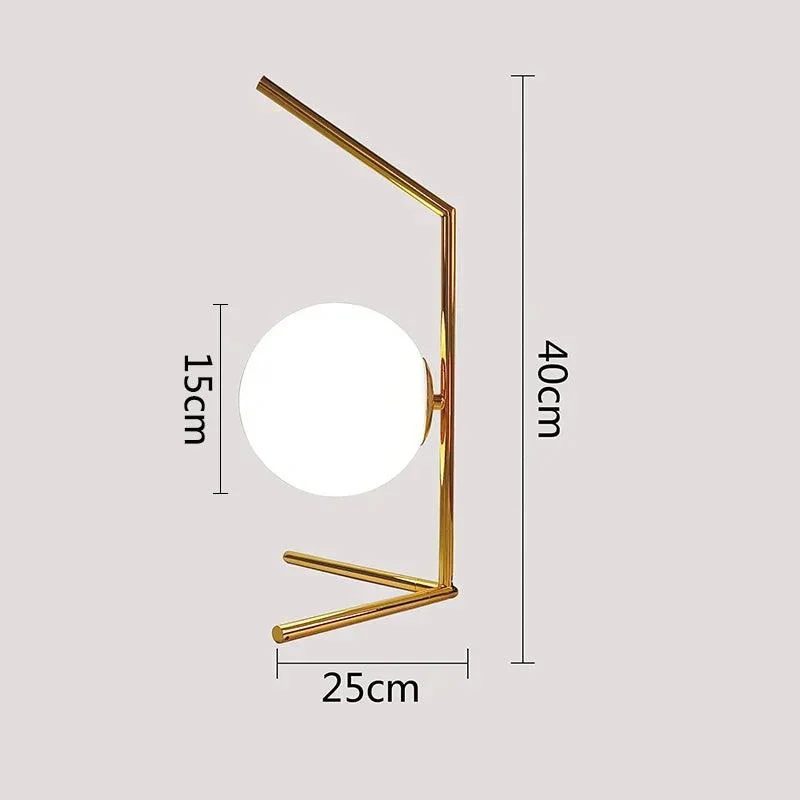 Nordic Brass Ring Glass Ball Table Lamp Modern Led Bedroom Living Room Hotel Home Decor Desk 5c2375af 3672 4e09 9235 118236f3b33d