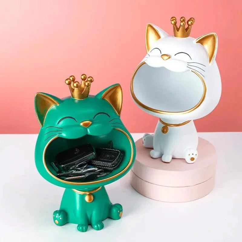 Nordic-Light-Luxury-Resin-Fortune-Cat-Decoration-18-5-16-5-27cm-Living-Room-Entrance-Key_1baa2d54-a298-4d23-a77f-4594d373fc63 ZenKitty - Lucky Cat Decoration - ISTANBULLU LTD