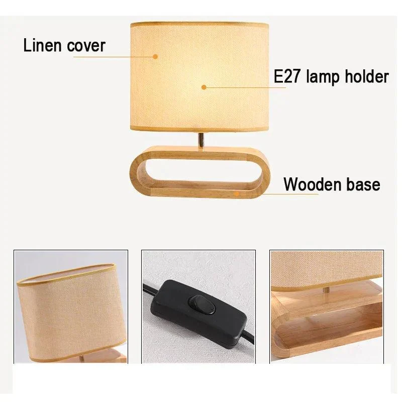 Nordic Wood Base Table Lamp Cloth Lampshade Table Lights For Living Room Bedroom Bedside Desk Lamp 01b21e18 C0dc 47d7 Ae66 C9e6079d2db9
