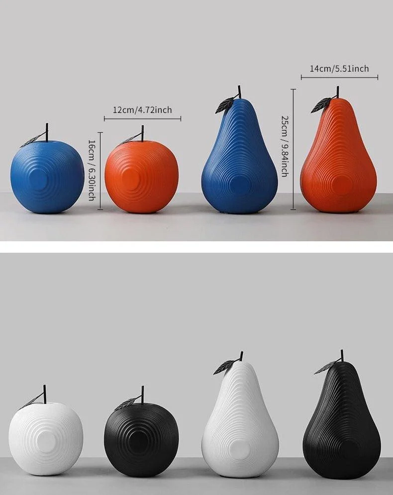 NordicAbstractFruitSculpture-Homeko9 Nordic Abstract Fruit Sculpture - Homeko