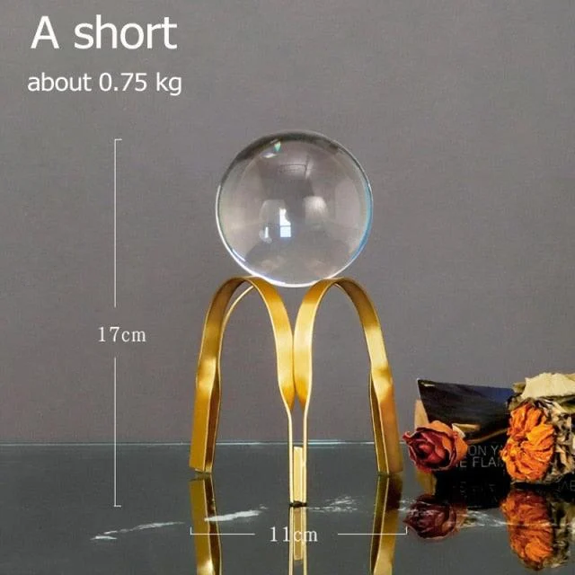 Nordic Crystal Ball Ornament - Homeko