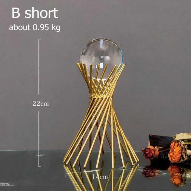 NordicCrystalBallOrnament-Homeko10 Nordic Crystal Ball Ornament - Homeko