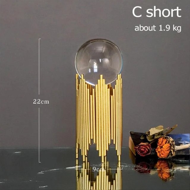 NordicCrystalBallOrnament-Homeko12 Nordic Crystal Ball Ornament - Homeko