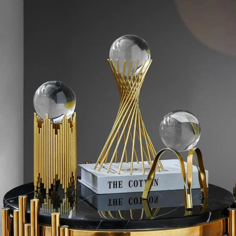 Nordic Crystal Ball Ornament - Homeko
