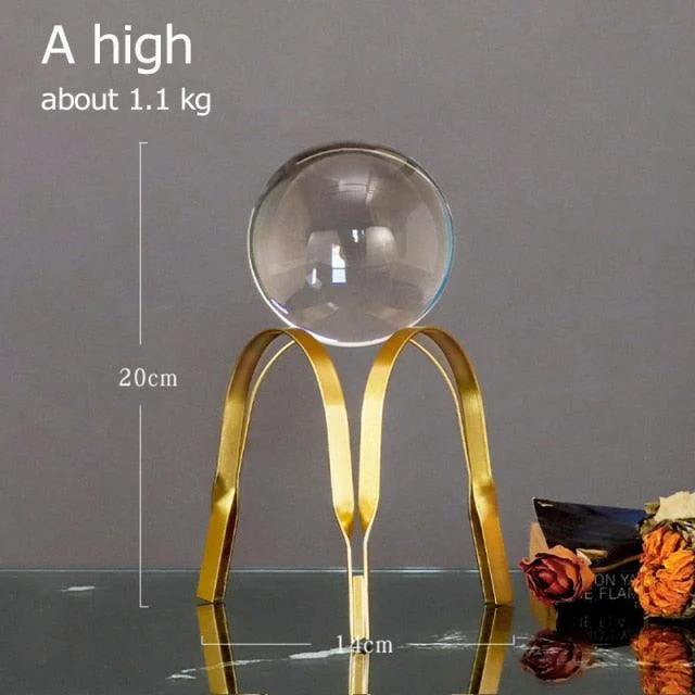 NordicCrystalBallOrnament-Homeko9 Nordic Crystal Ball Ornament - Homeko