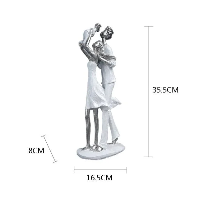 NordicFamilyFigurine-Homeko9 Nordic Family Figurine - Homeko