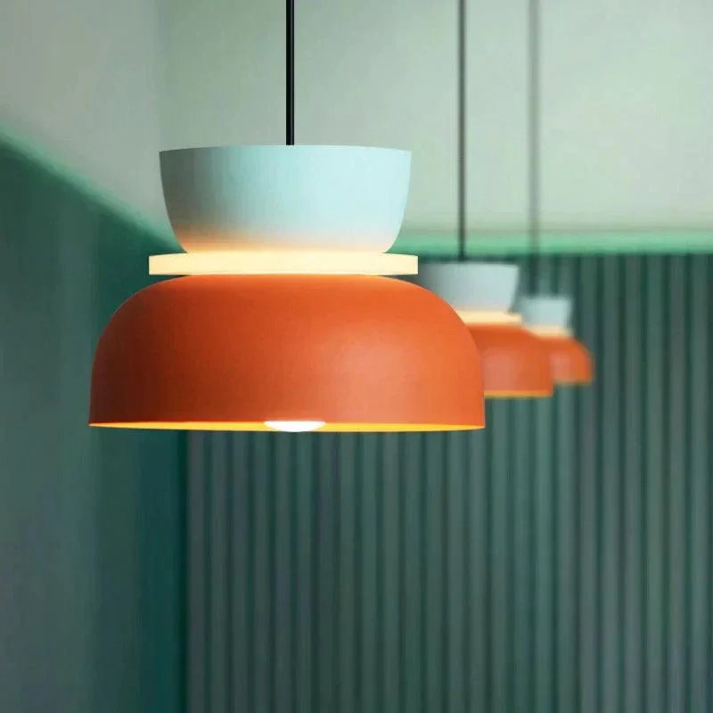 NordicMacaronstylependantlamp-Homeko6 Nordic Macaron style pendant lamp - Homeko