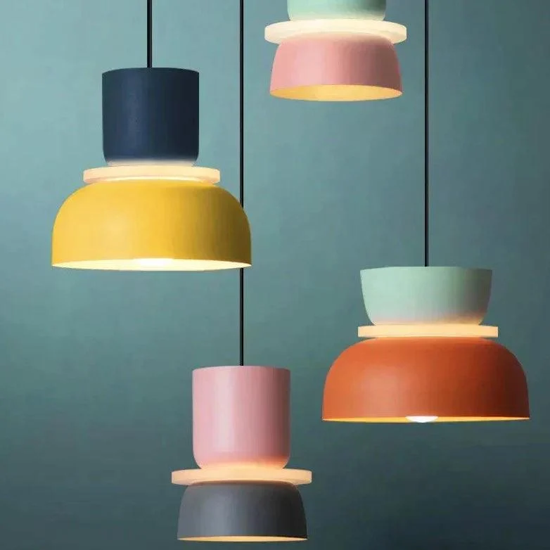 NordicMacaronstylependantlamp-Homeko8 Nordic Macaron style pendant lamp - Homeko
