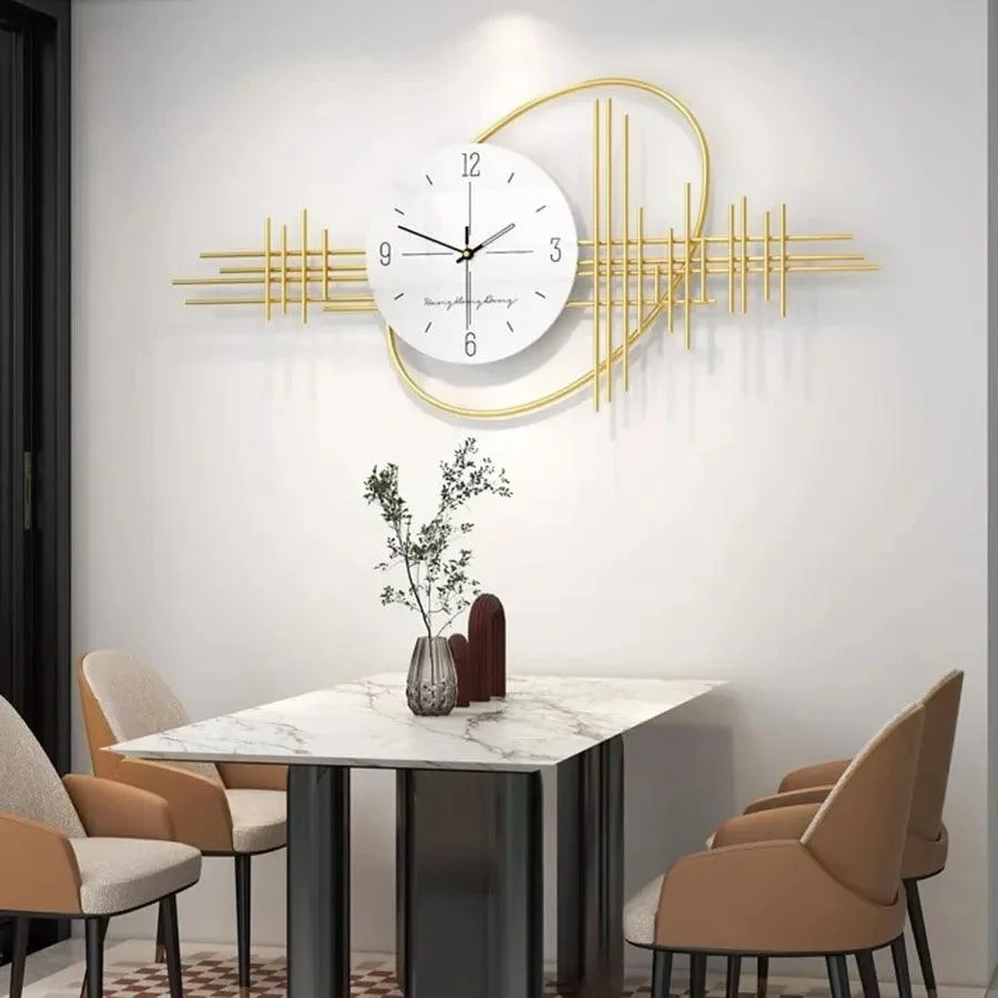 NordicRoundWallClock-Homeko6 Nordic Round Wall Clock - Homeko