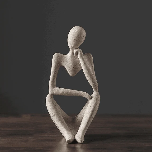 Nordic_Abstract_Thinker_Statue_-_-4351399 Nordic Abstract Thinker Statue -