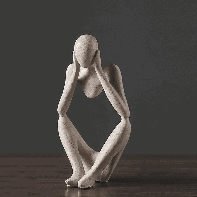 Nordic_Abstract_Thinker_Statue_-_-4351402 Nordic Abstract Thinker Statue -