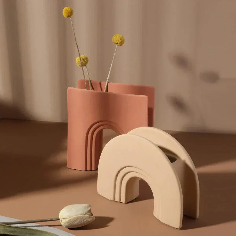 Nordic Arch Flower Vase -