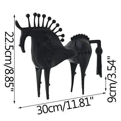 Nordic_Black_Horse_Artwork_Home_Decoration_Accessories_Metal_Sculptures_and_Statues_Ornament_-_-4351851 Nordic Black Horse Artwork Home Decoration Accessories Metal Sculptures and Statues Ornament -