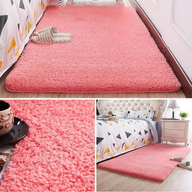 Nordic_Brown_Burgundy_Fluffy_Carpet_Small_Large_Bedroom_Rug_Living_Room_-_-4351954 Nordic Brown Burgundy Fluffy Carpet Small Large Bedroom Rug Living Room -