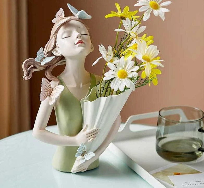 Nordic_Butterfly_Girl_Model_Vase_-_-4352032 Nordic Butterfly Girl Model Vase -