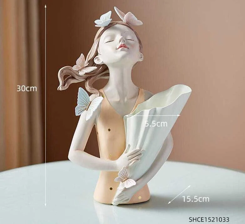 Nordic_Butterfly_Girl_Model_Vase_-_-4352048 Nordic Butterfly Girl Model Vase -